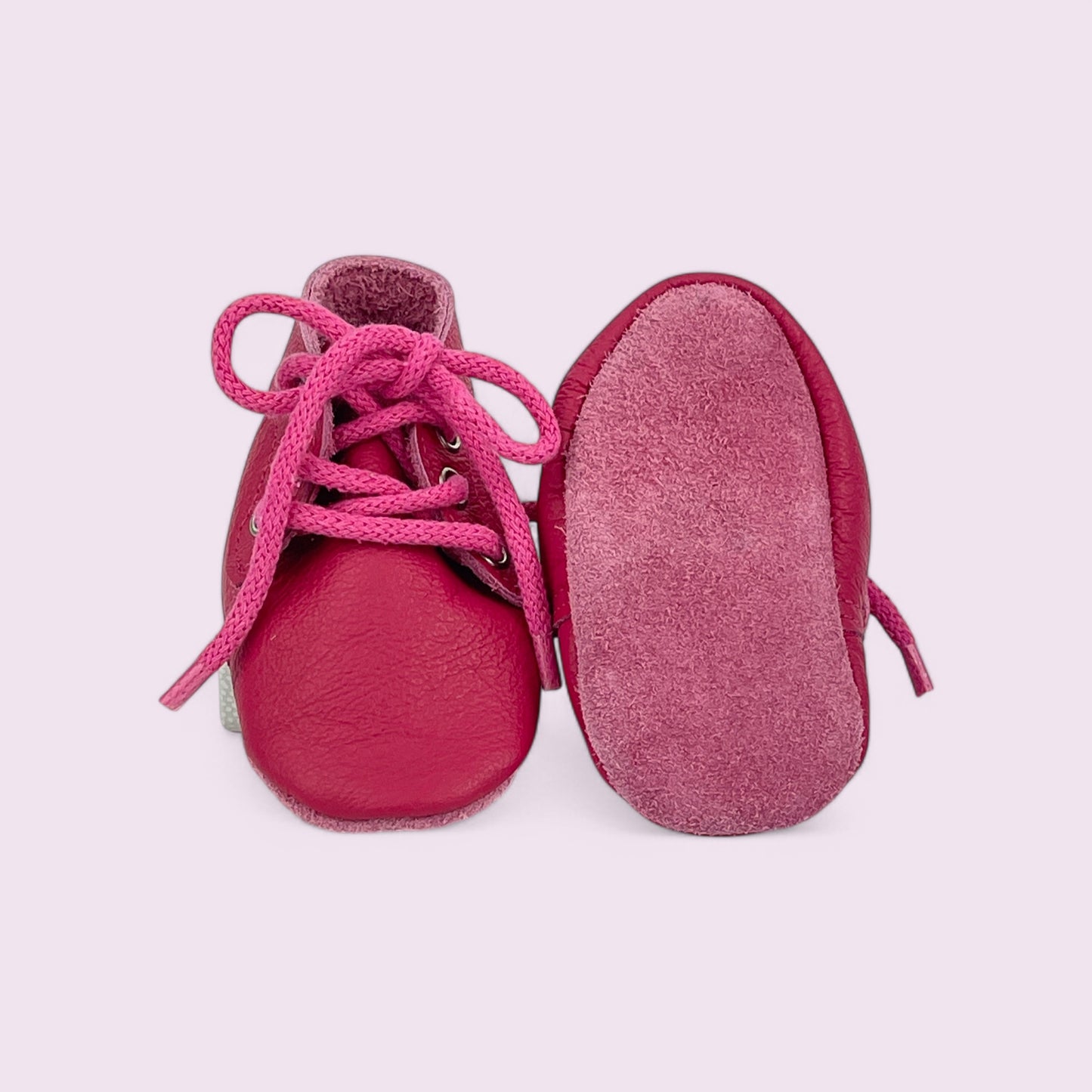 Krabbelschuhe Baby aus Leder