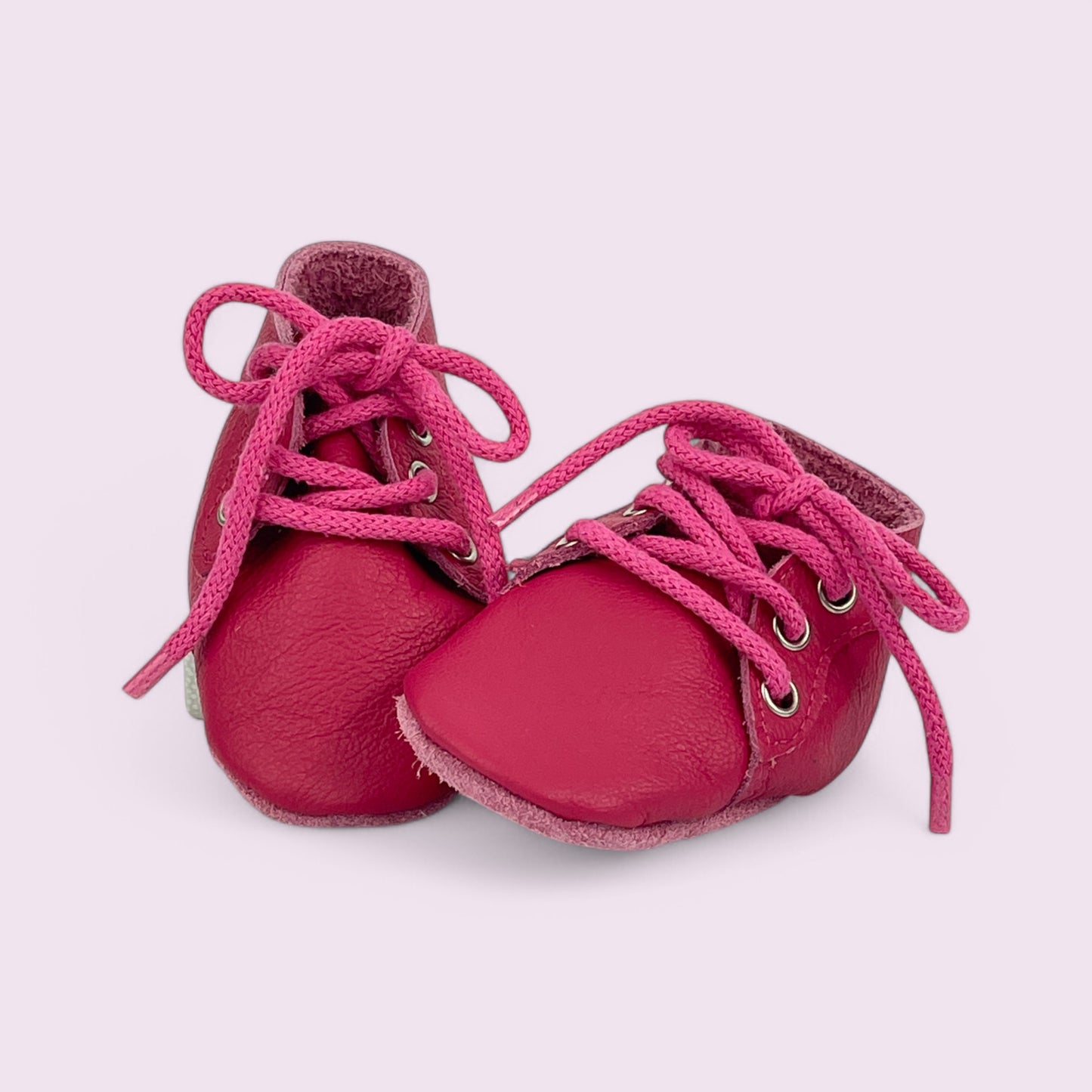 Krabbelschuhe Baby aus Leder