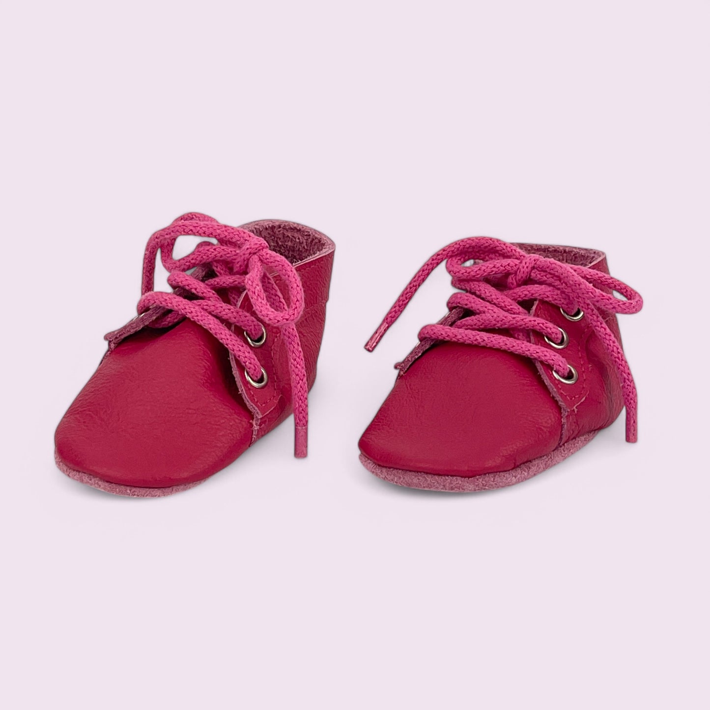 Krabbelschuhe Baby aus Leder
