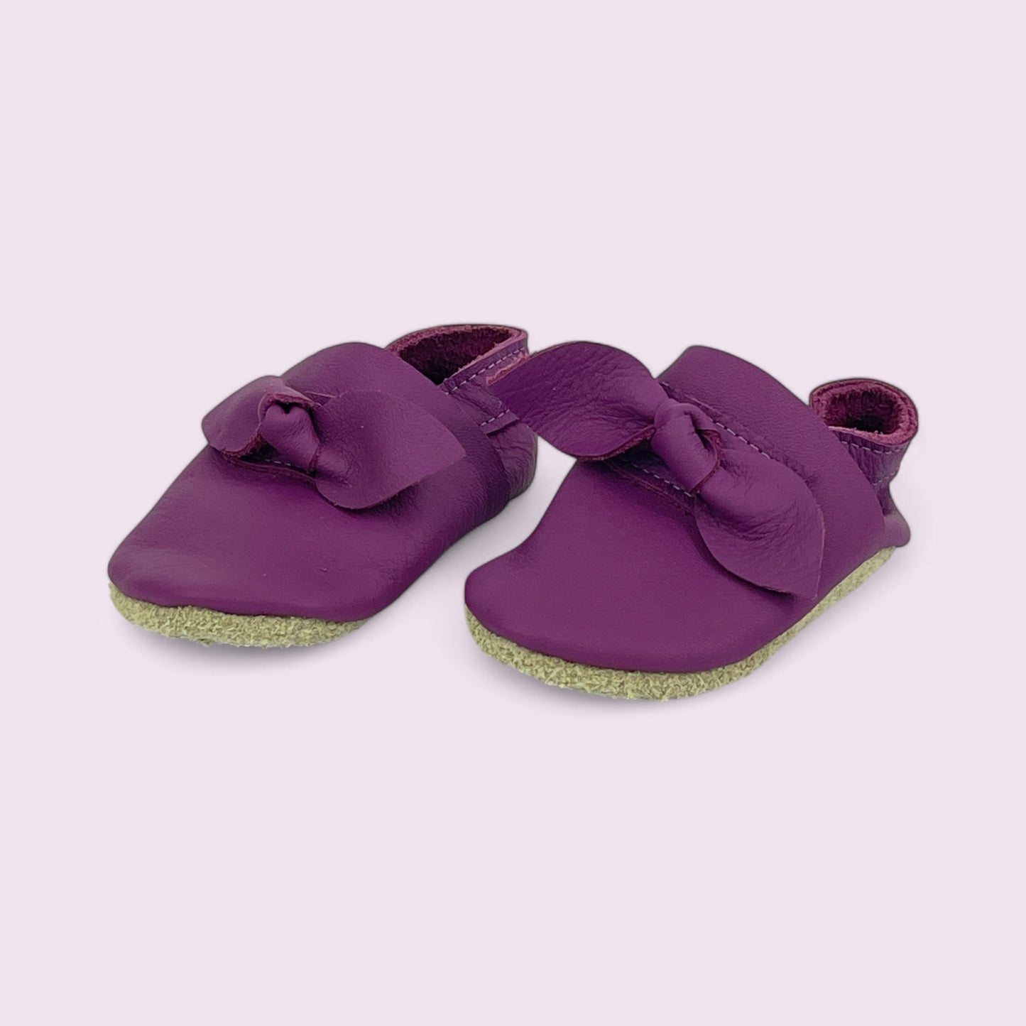 Baby Krabbelschuhe aus Leder