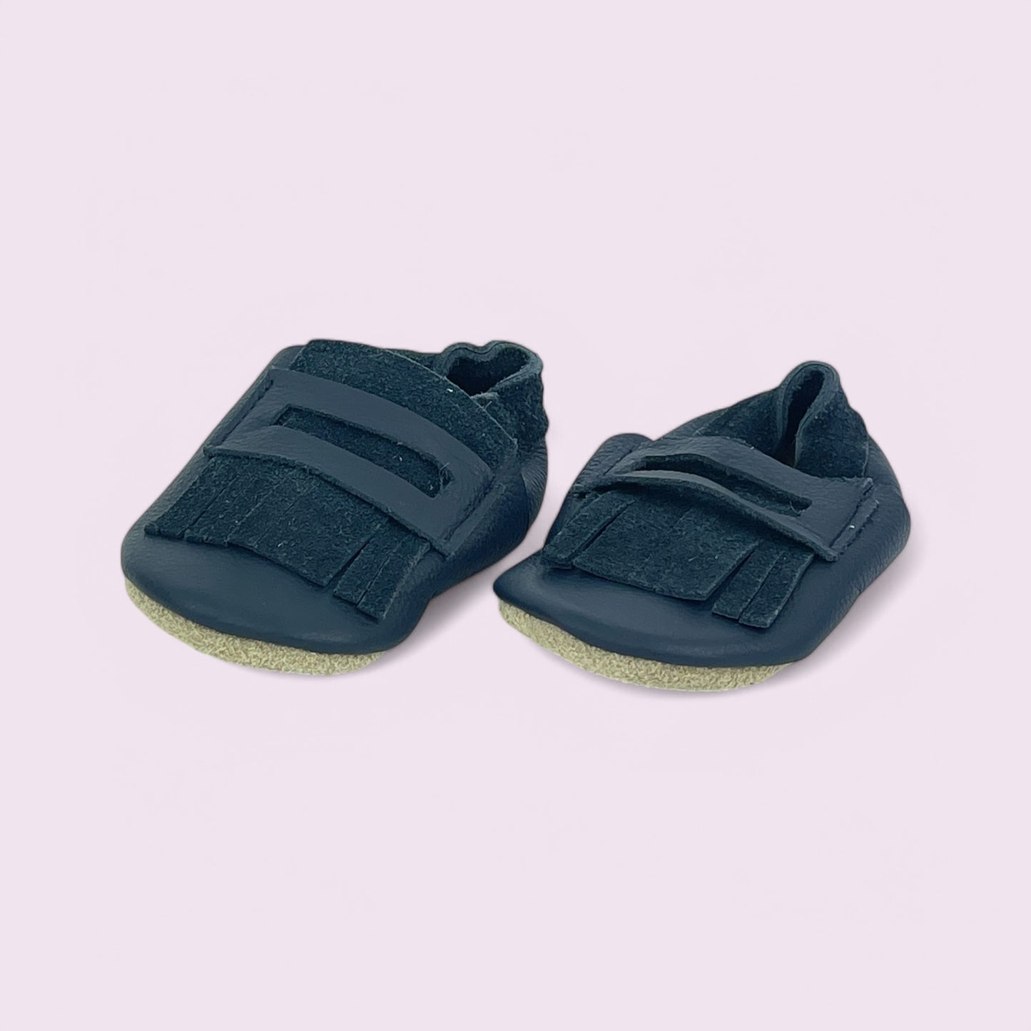 Baby Krabbelschuhe aus Leder