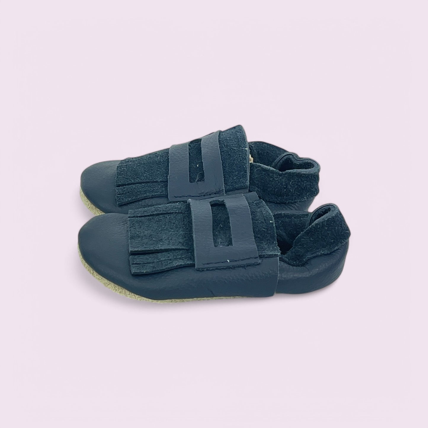 Baby Krabbelschuhe aus Leder