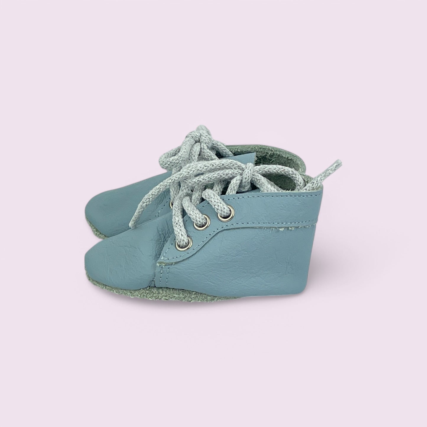 Krabbelschuhe Baby aus Leder