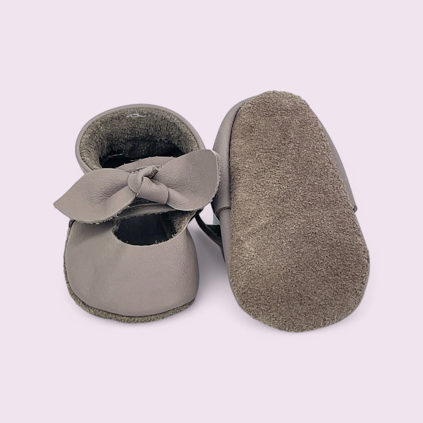 Baby Krabbelschuhe aus Leder