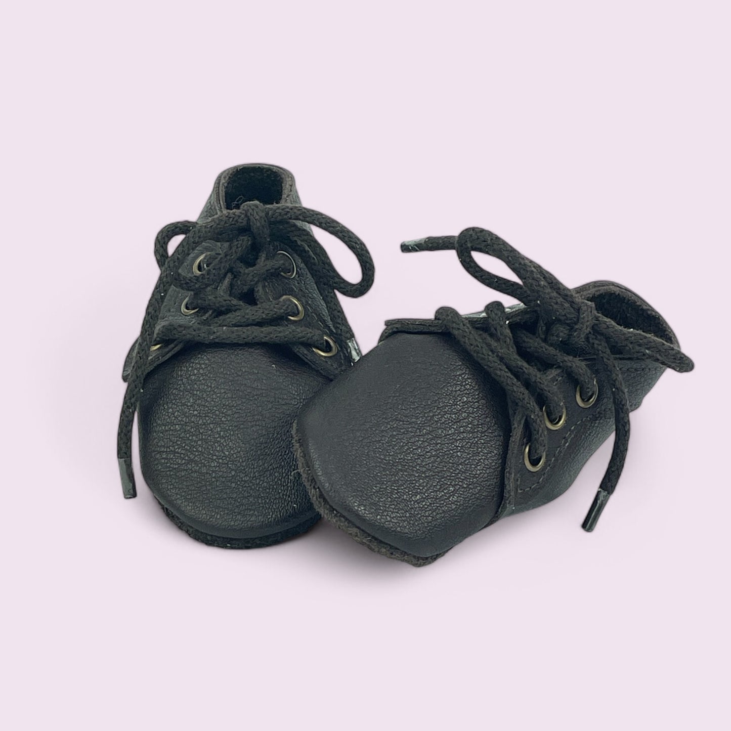 Baby Krabbelschuhe aus Leder