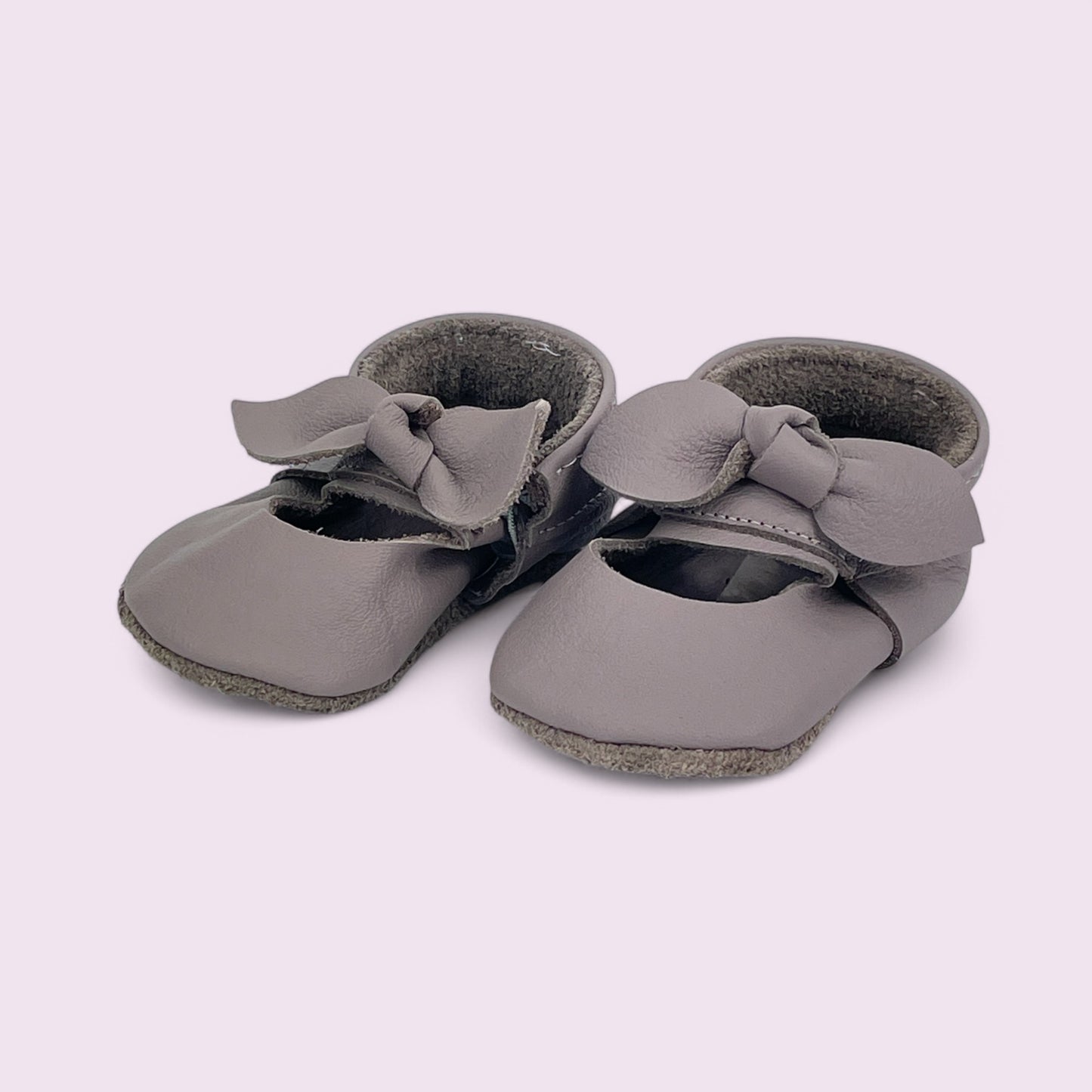 Baby Krabbelschuhe aus Leder