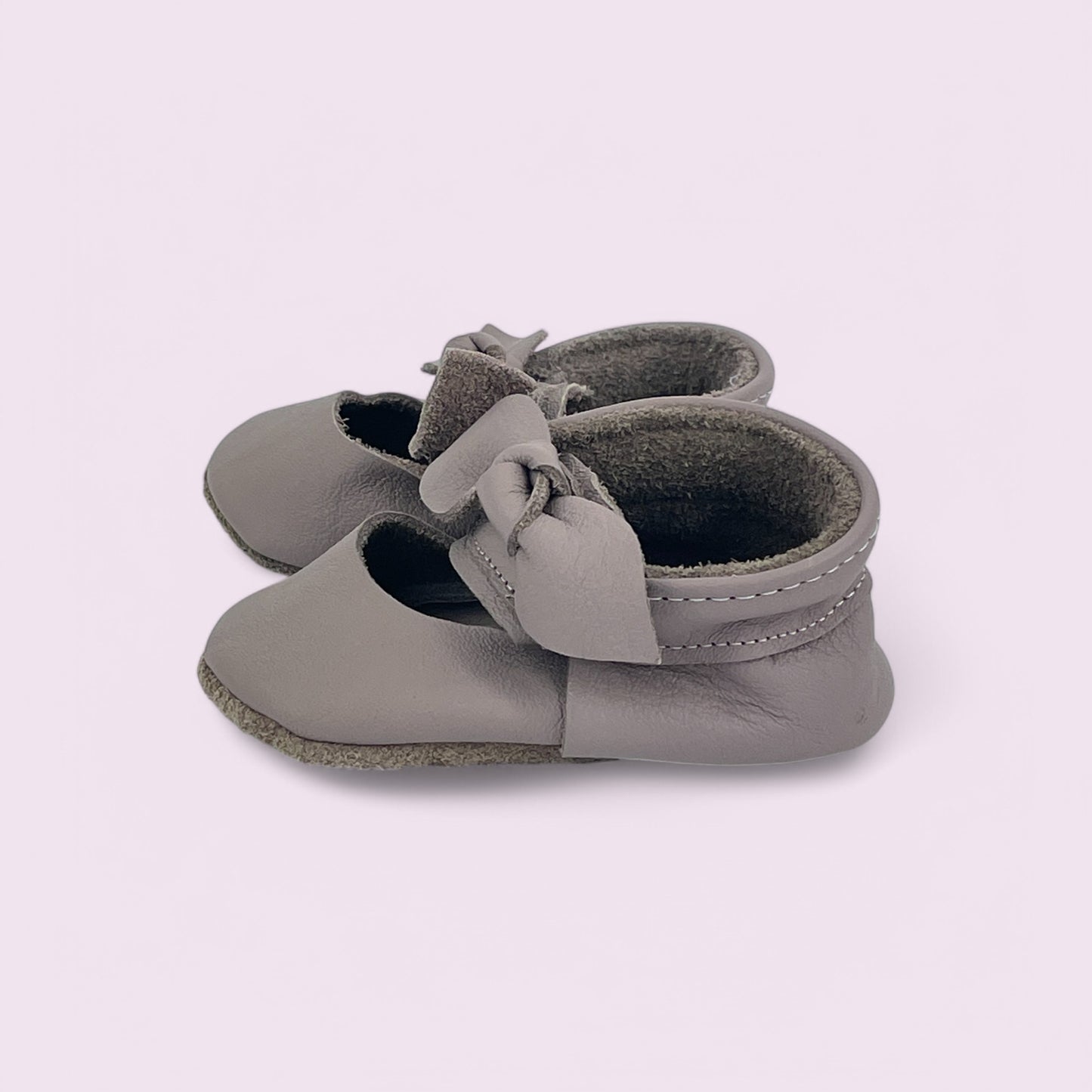 Baby Krabbelschuhe aus Leder