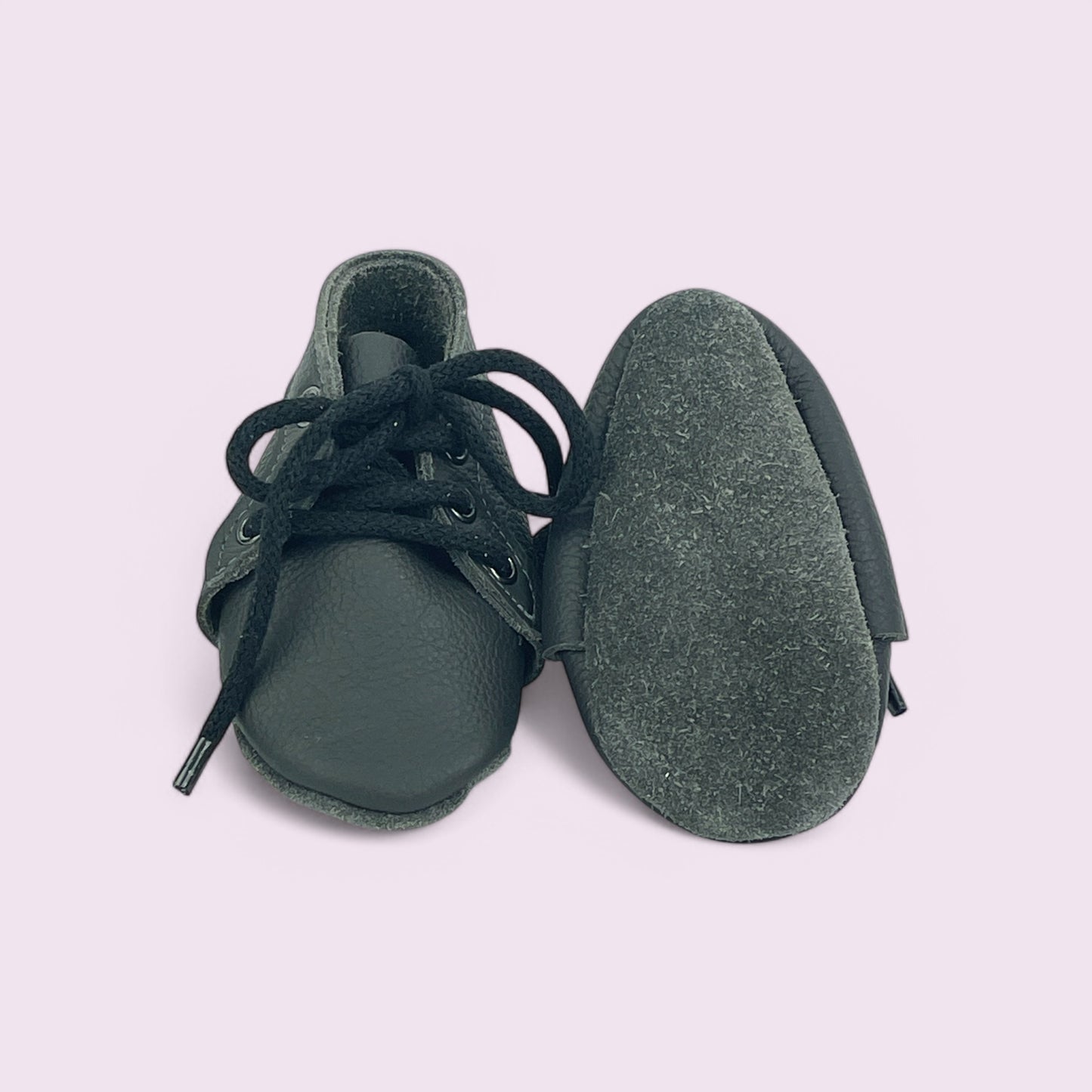 Baby Krabbelschuhe aus Leder