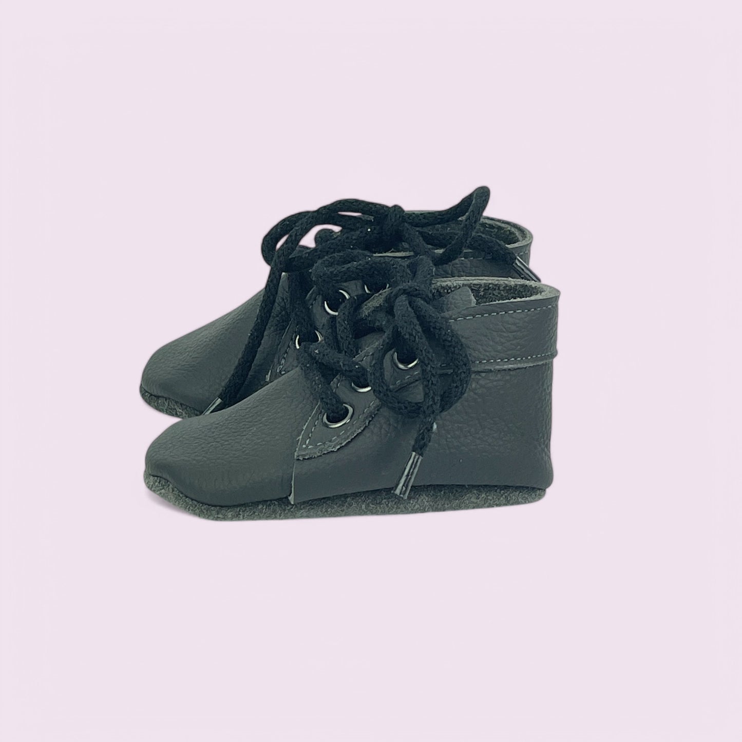 Baby Krabbelschuhe aus Leder
