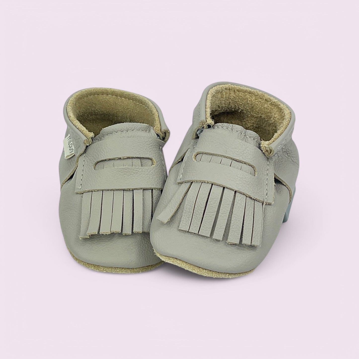 Baby Krabbelschuhe aus Leder