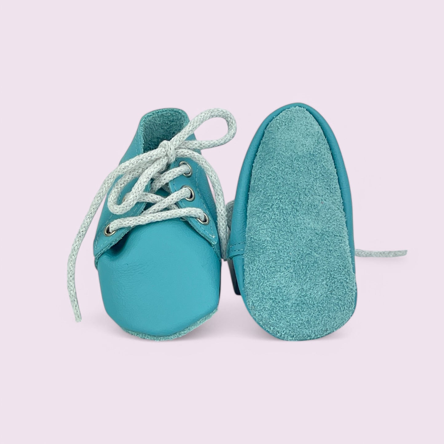 Baby Krabbelschuhe aus Leder