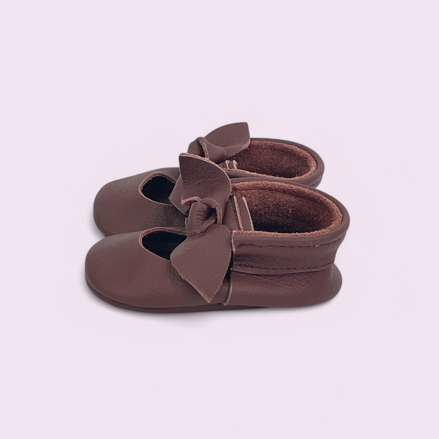 Baby Krabbelschuhe aus Leder