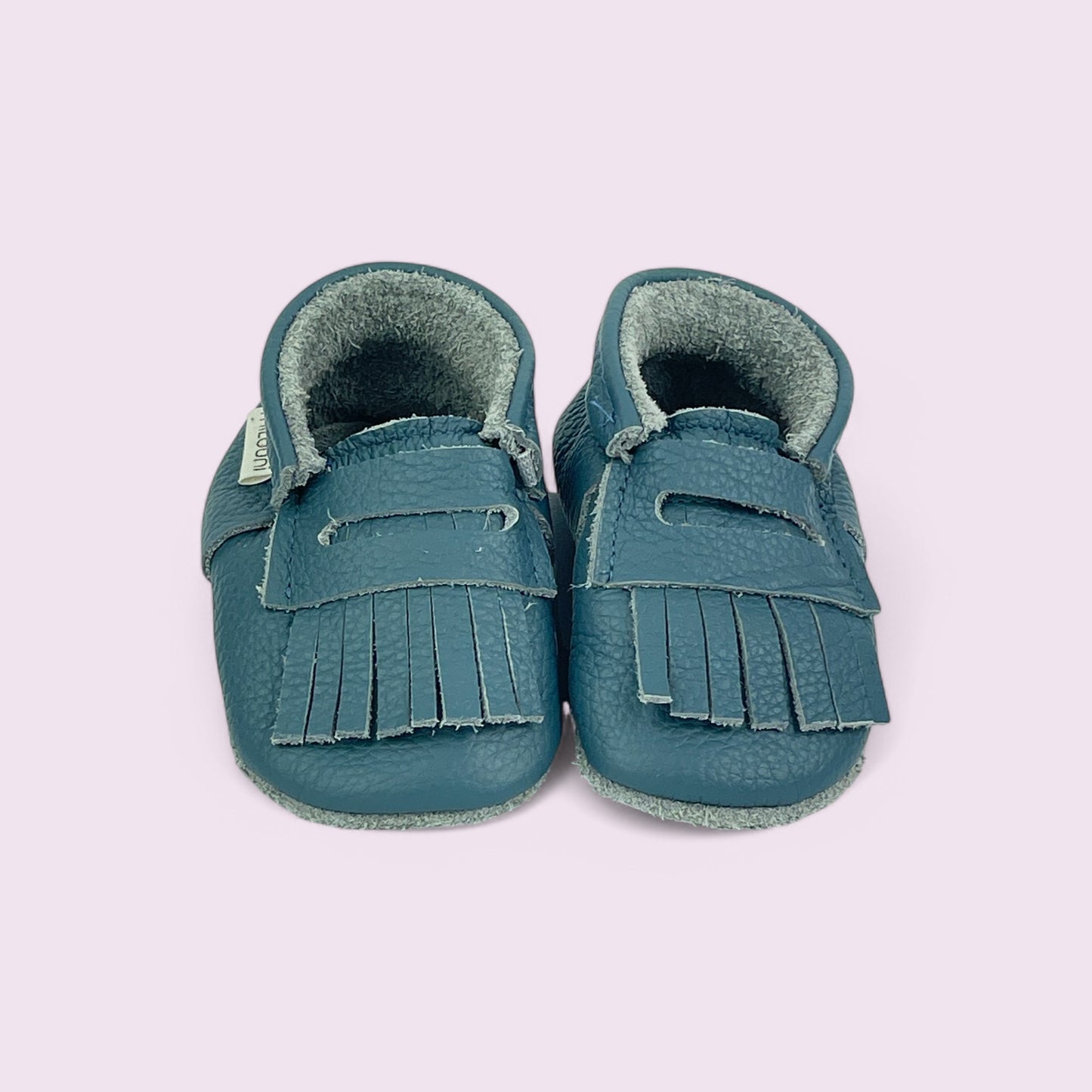 Baby Krabbelschuhe aus Leder