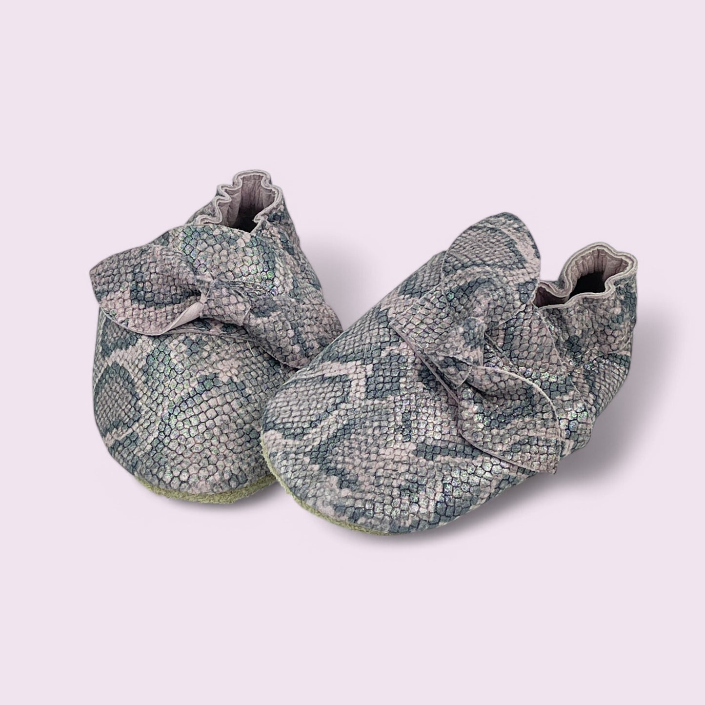 Baby Krabbelschuhe aus Leder