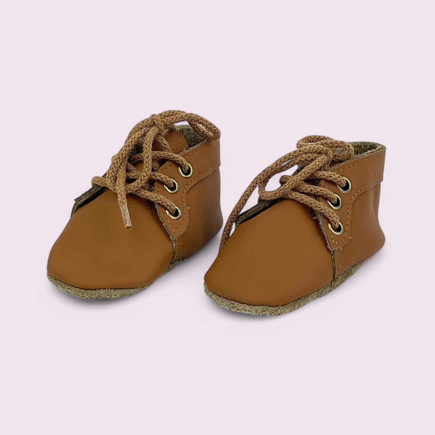 Krabbelschuhe Baby aus Leder