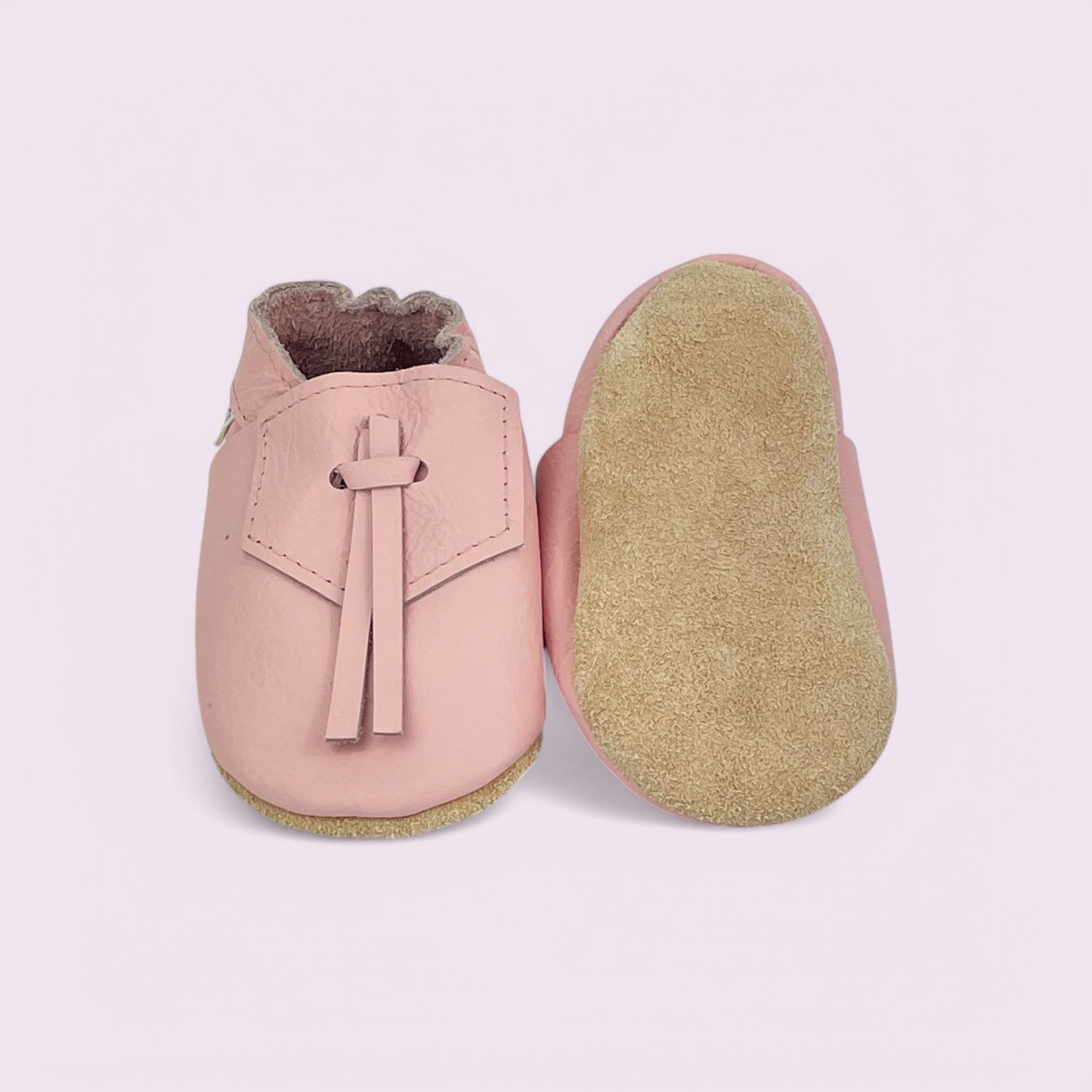 Baby Krabbelschuhe aus Leder