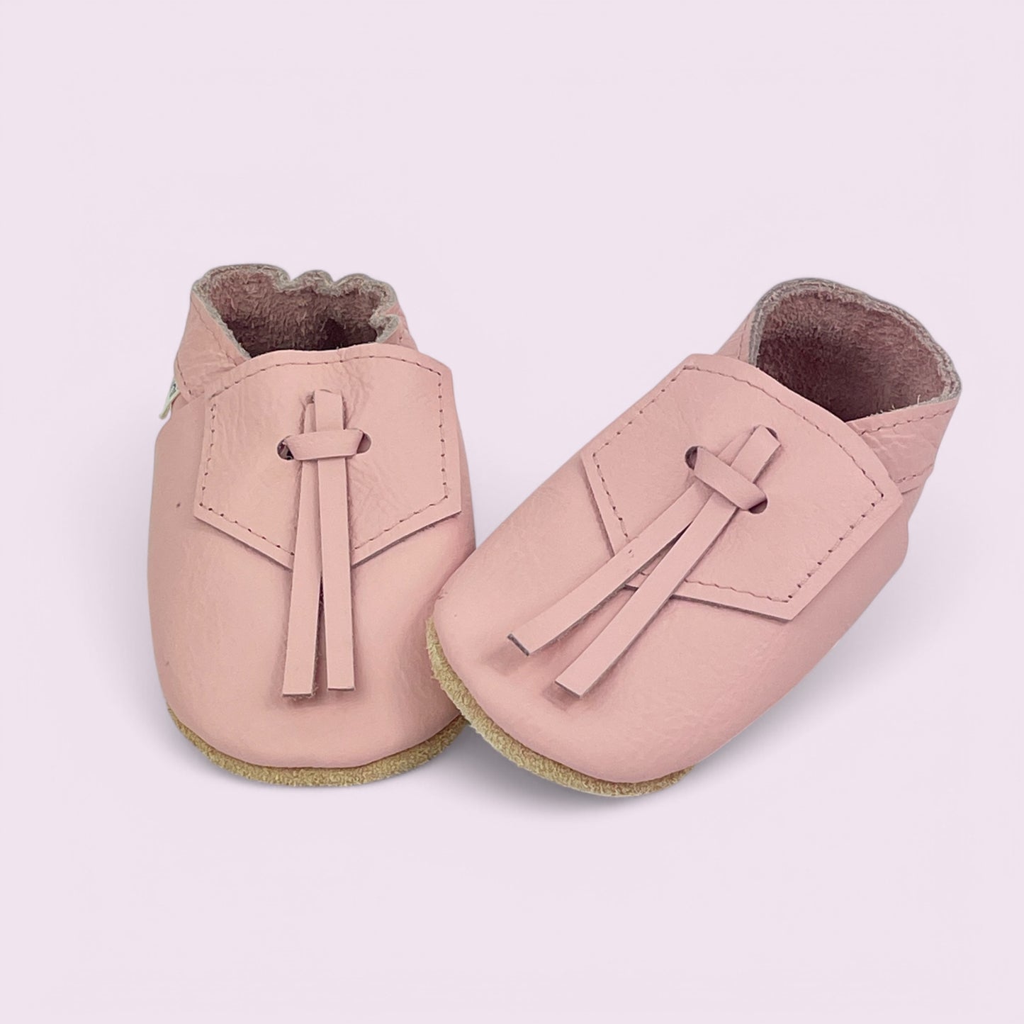 Baby Krabbelschuhe aus Leder