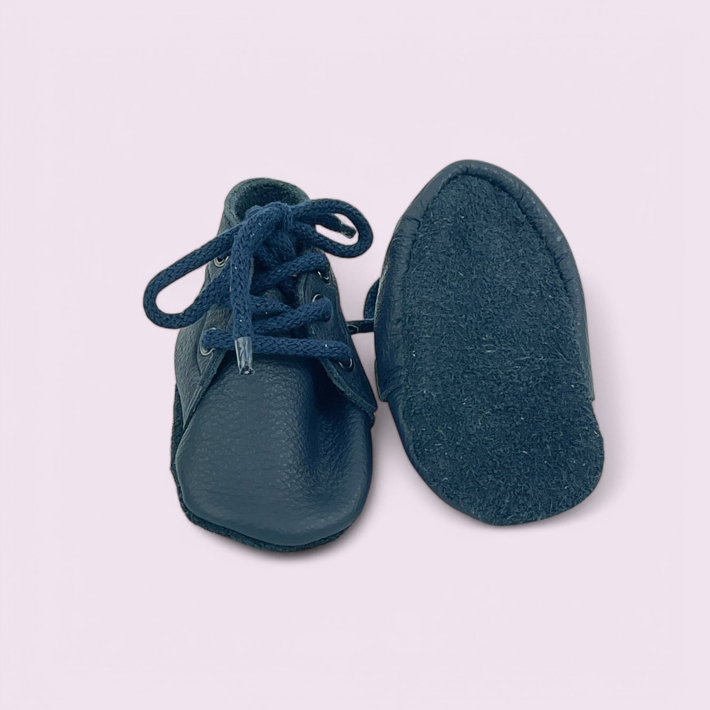 Krabbelschuhe Baby aus Leder