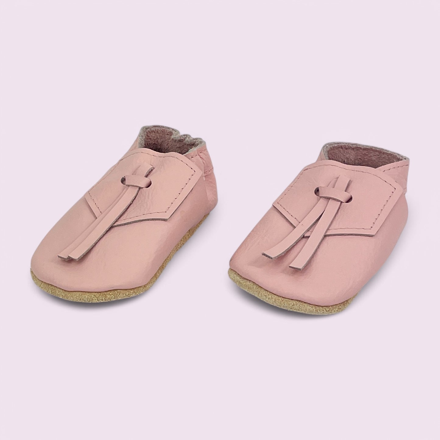 Baby Krabbelschuhe aus Leder