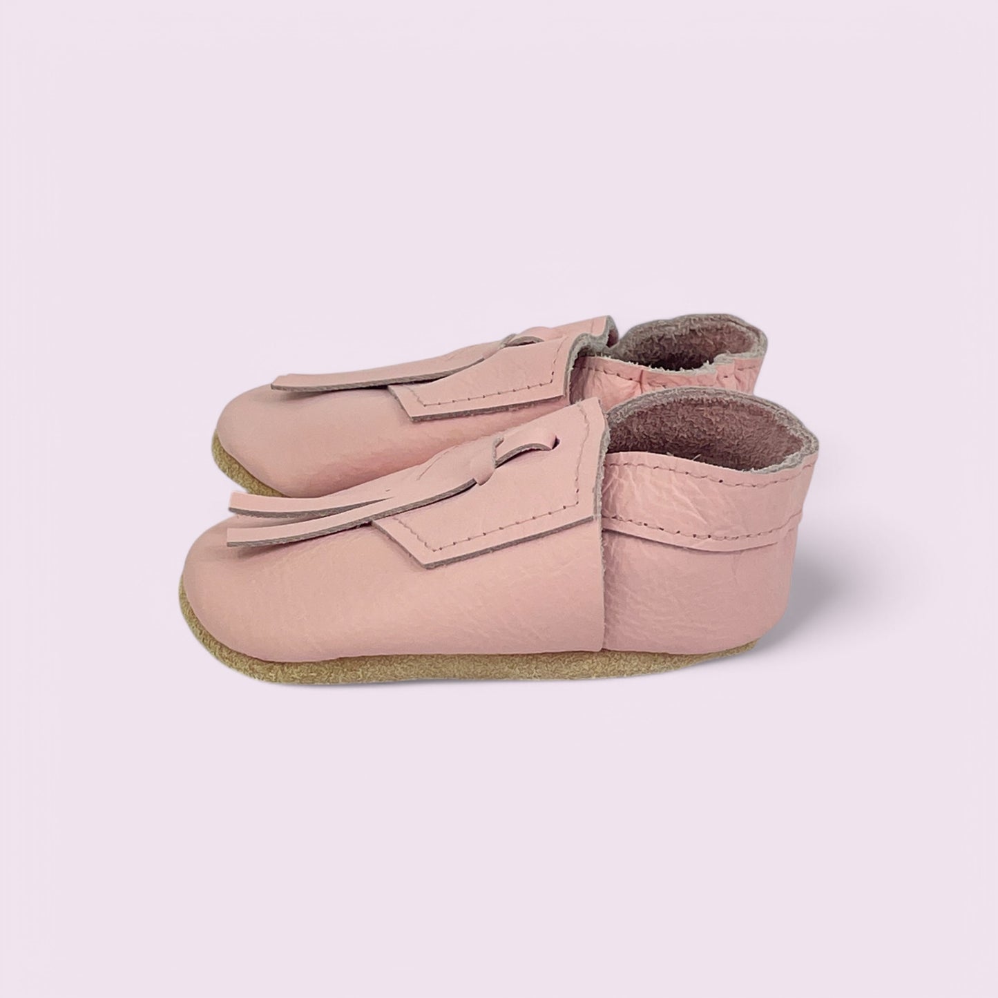 Baby Krabbelschuhe aus Leder