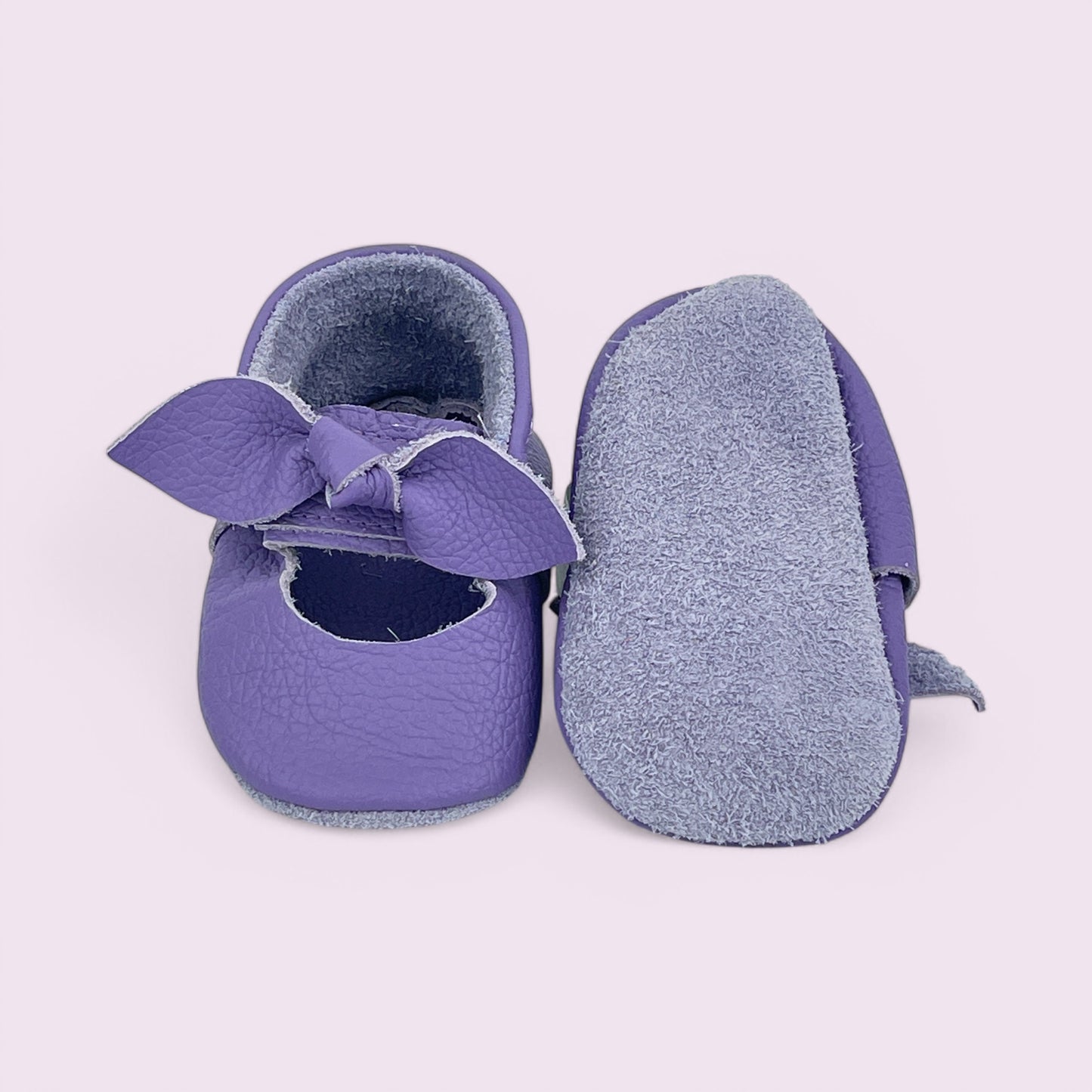 Baby Krabbelschuhe aus Leder
