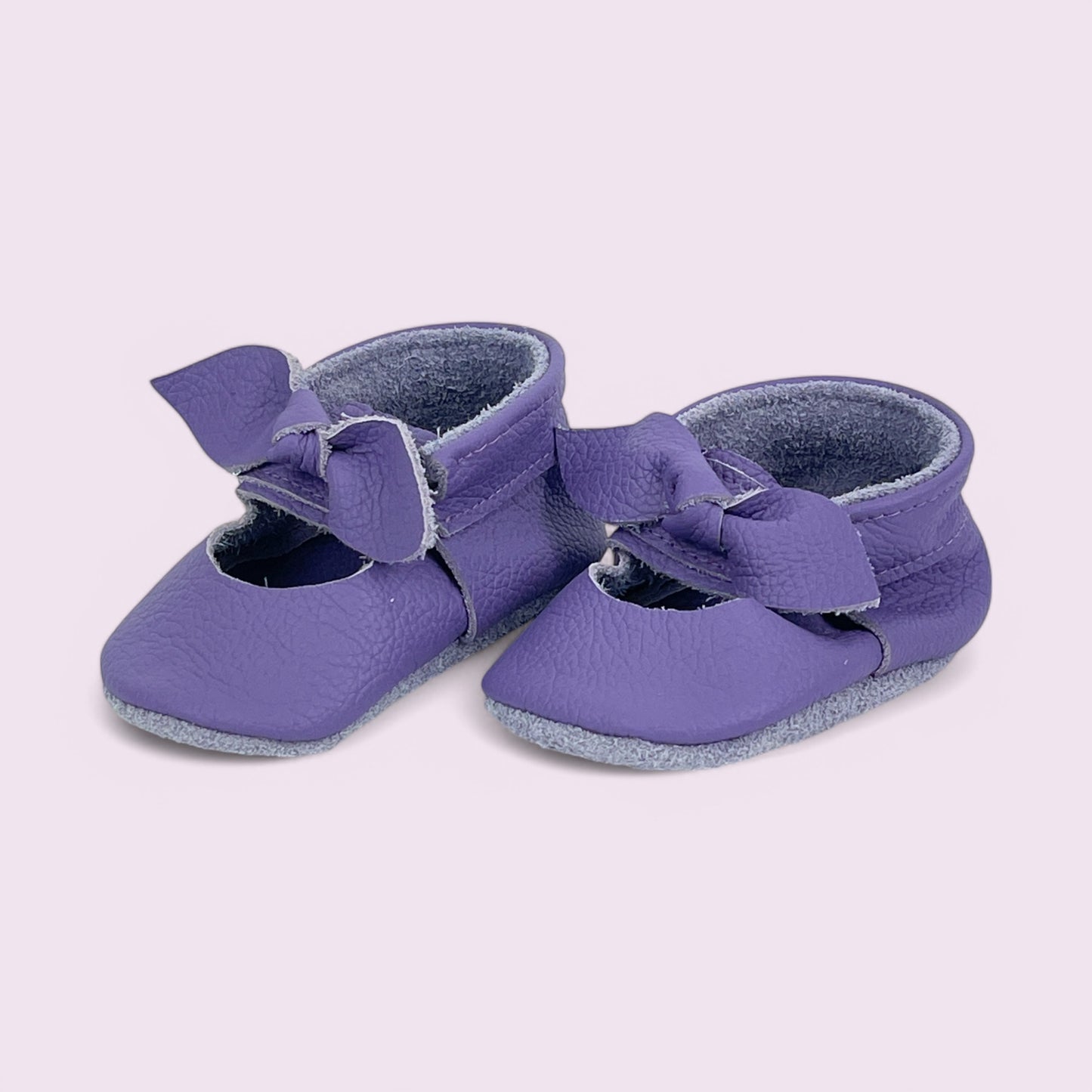 Baby Krabbelschuhe aus Leder