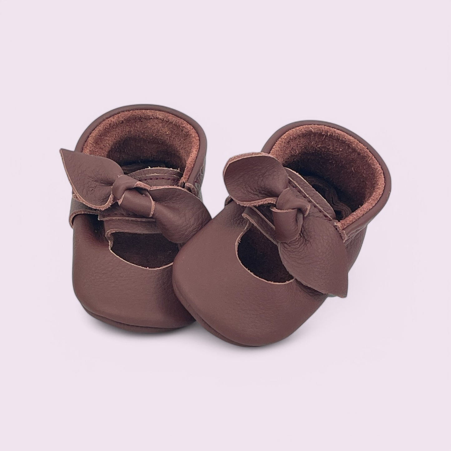 Baby Krabbelschuhe aus Leder
