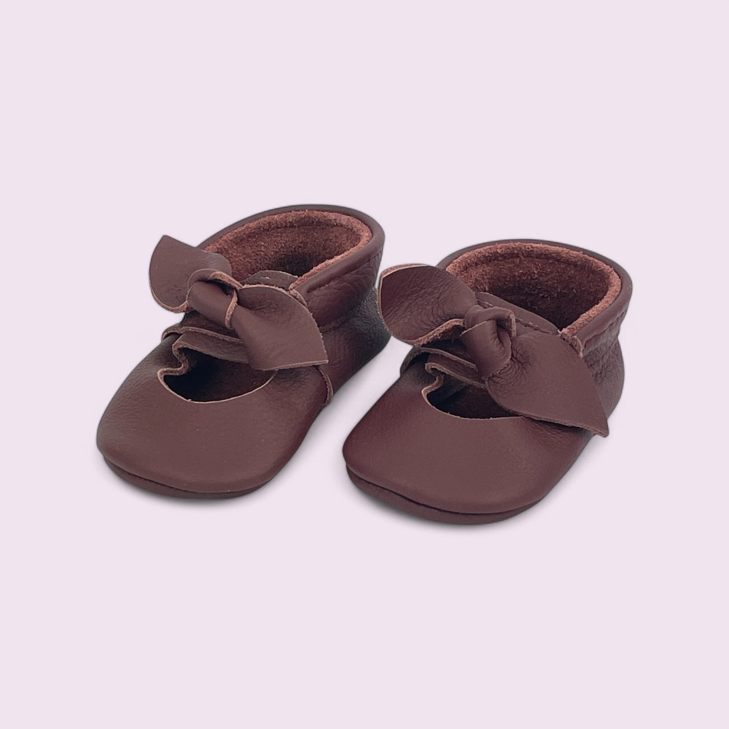 Baby Krabbelschuhe aus Leder