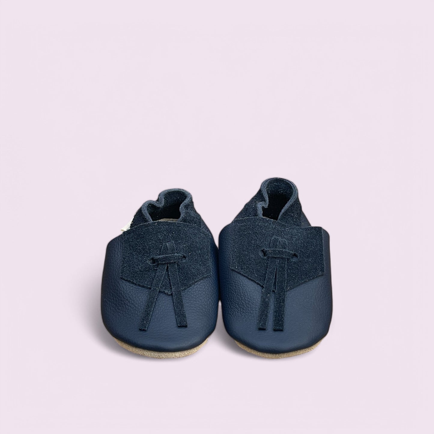Baby Krabbelschuhe aus Leder