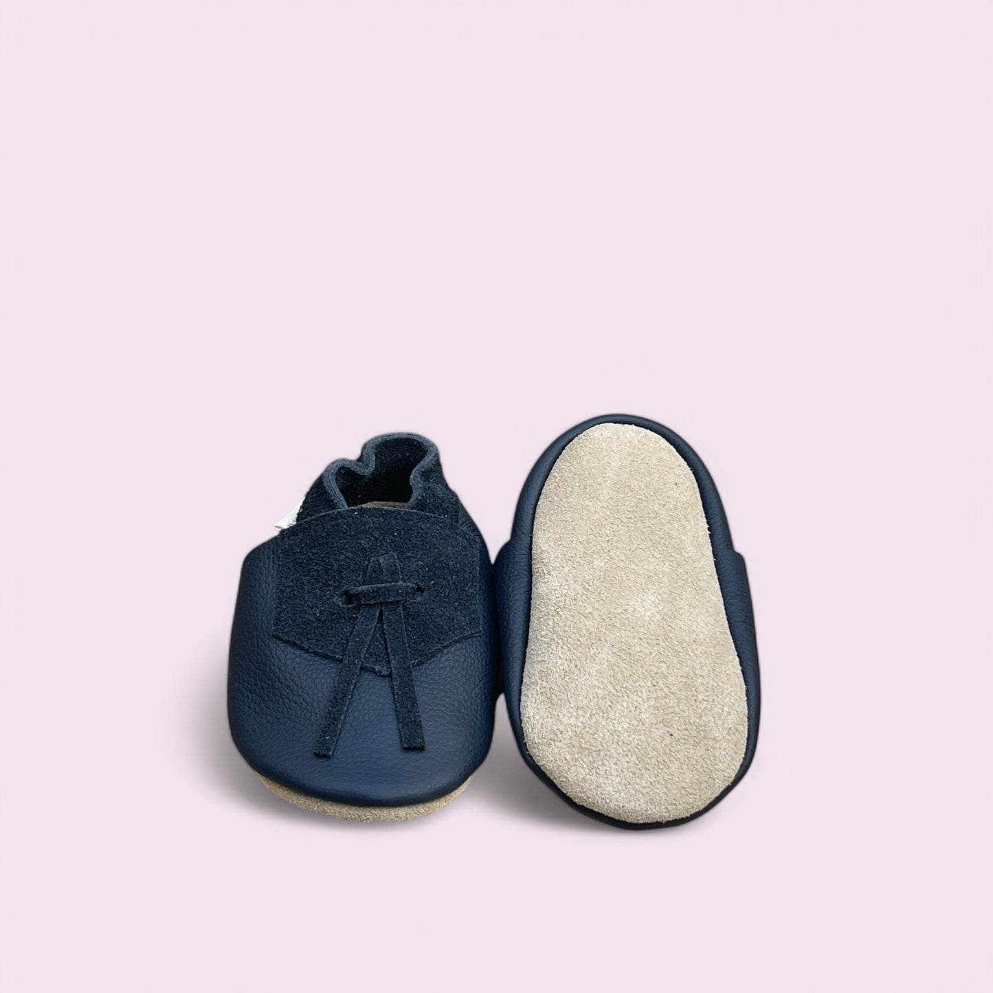 Baby Krabbelschuhe aus Leder