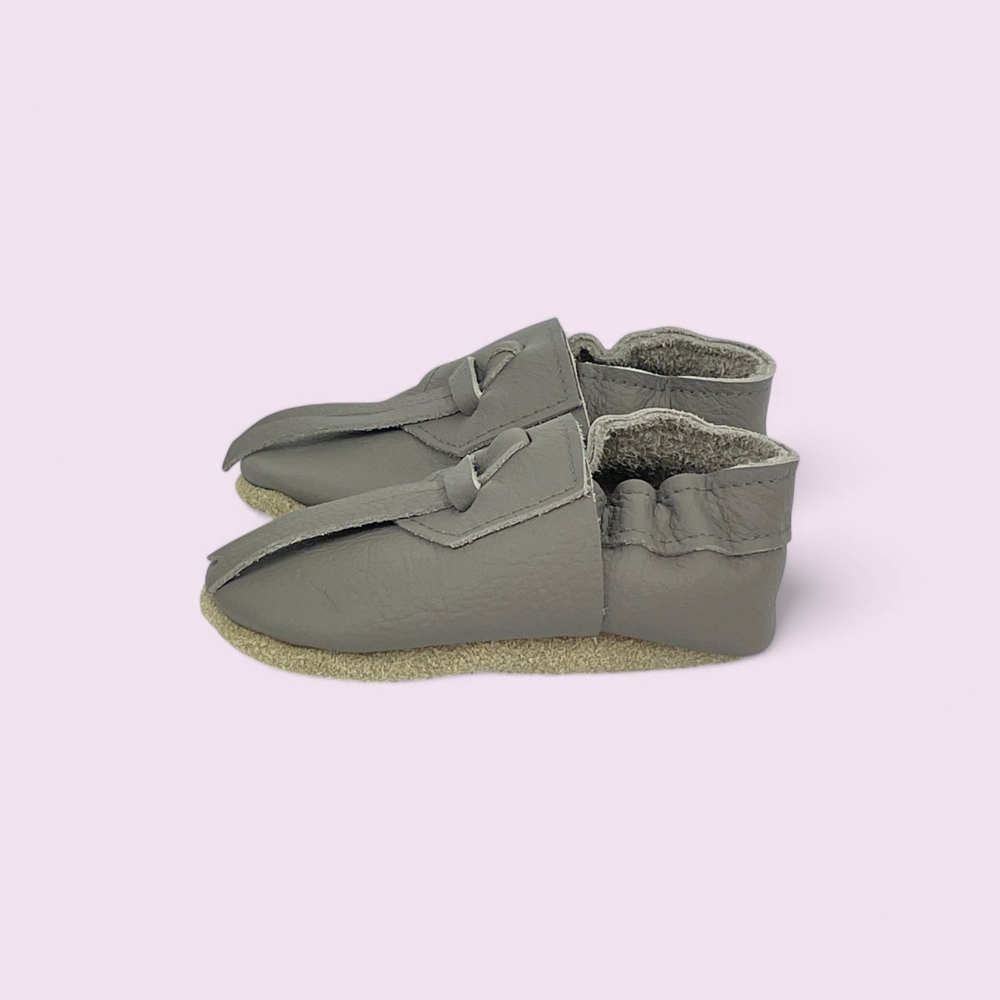 Baby Krabbelschuhe aus Leder