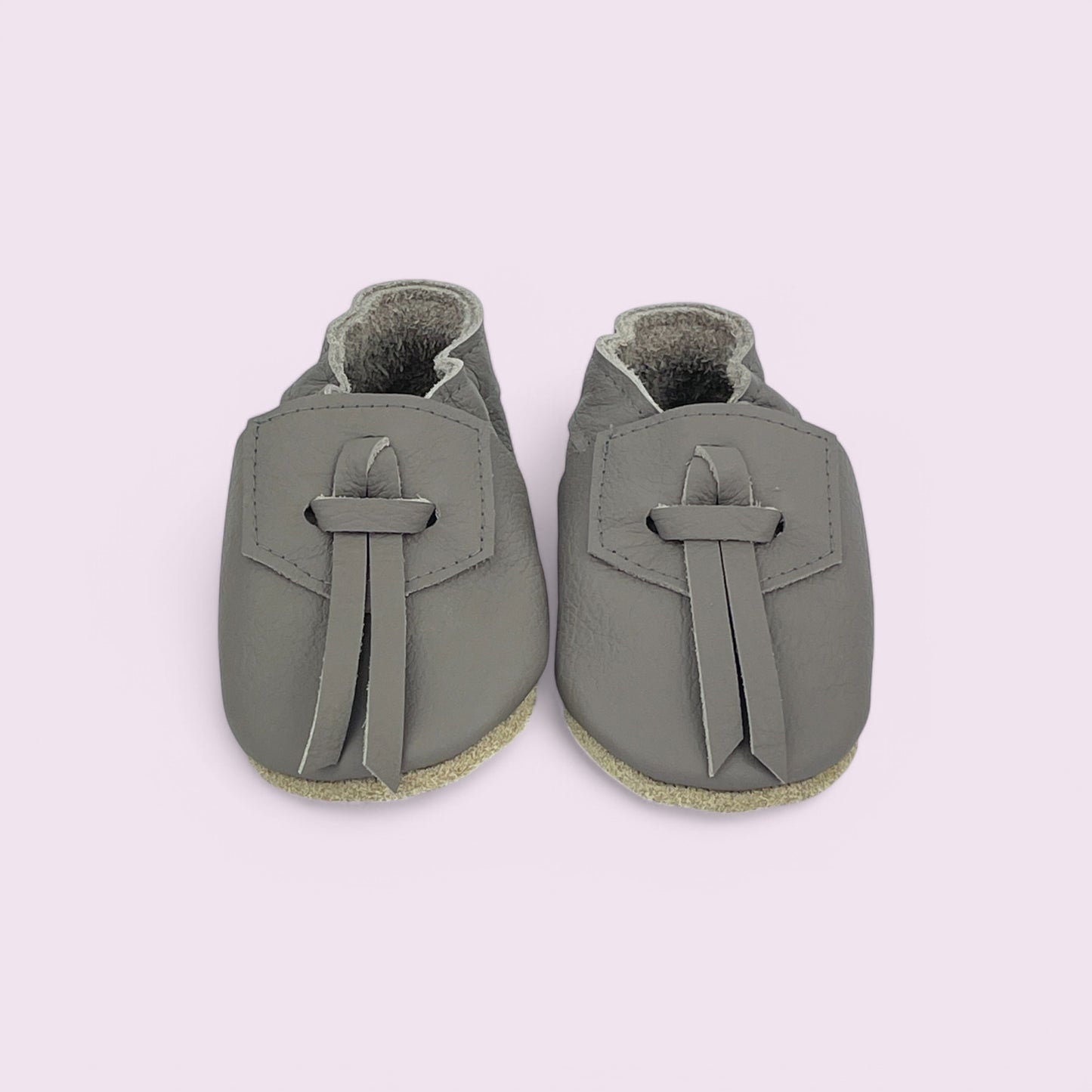 Baby Krabbelschuhe aus Leder