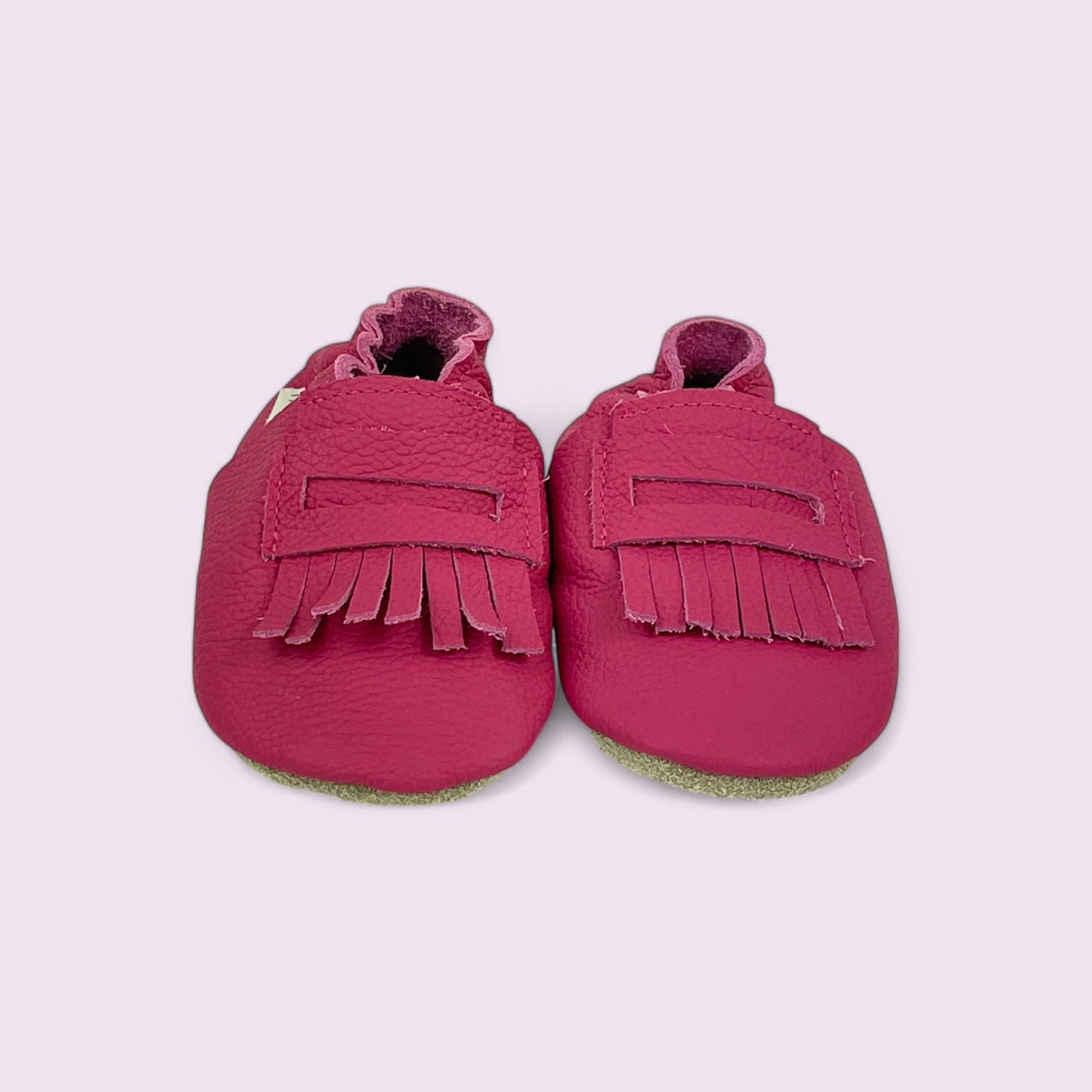 Krabbelschuhe Baby - Mokassins / Pink - 18/19