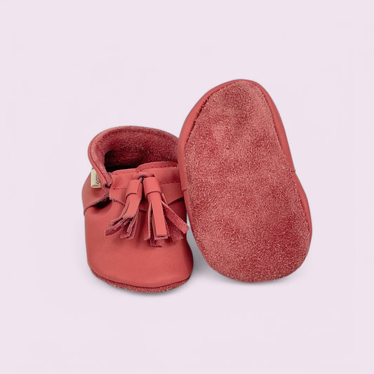 Baby Krabbelschuhe aus Leder
