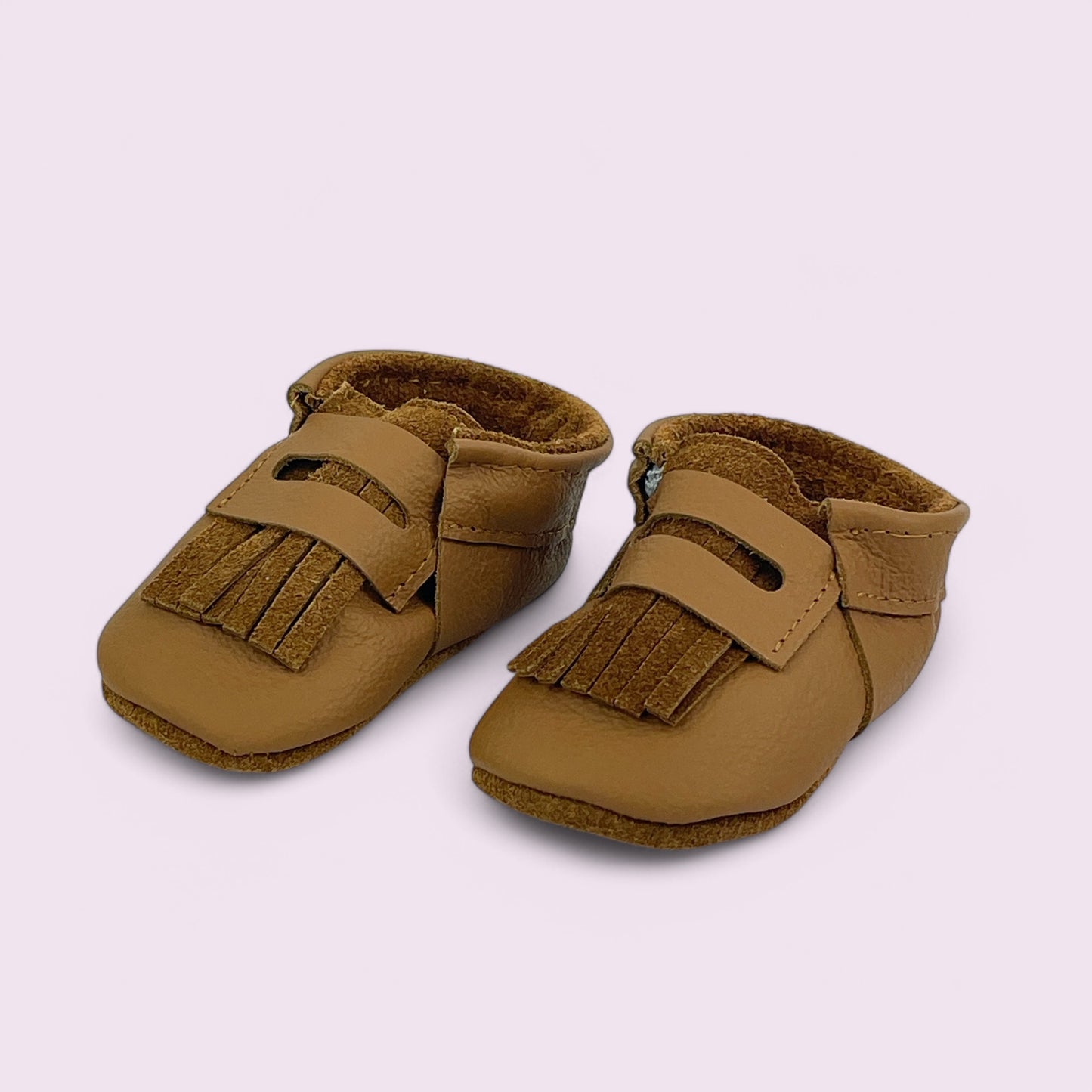 Baby Krabbelschuhe aus Leder