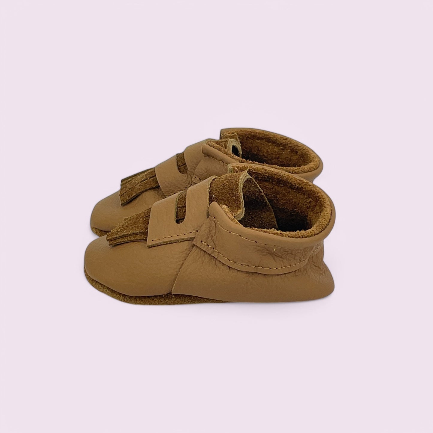 Baby Krabbelschuhe aus Leder