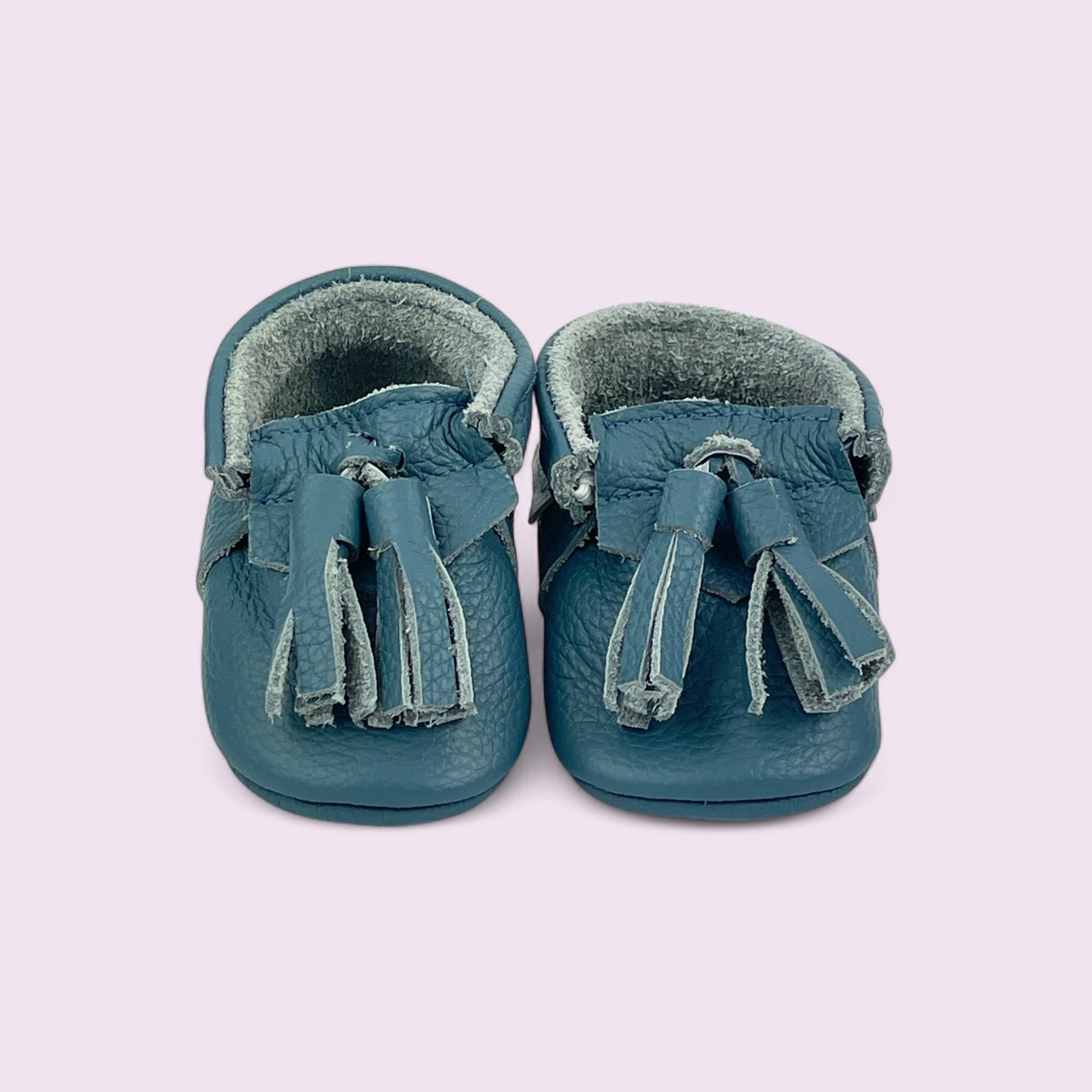 Baby Krabbelschuhe aus Leder