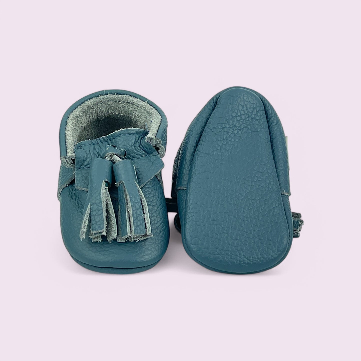 Baby Krabbelschuhe aus Leder