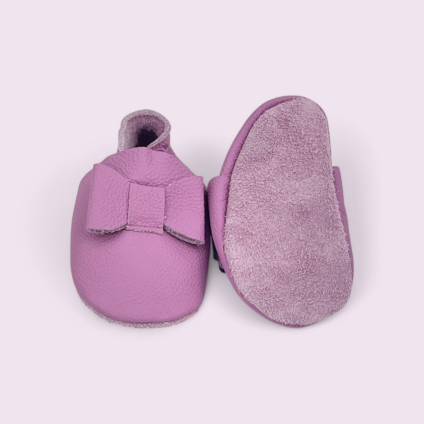 Baby Krabbelschuhe aus Leder