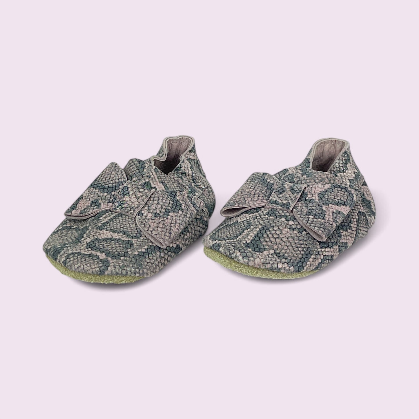 Baby Krabbelschuhe aus Leder