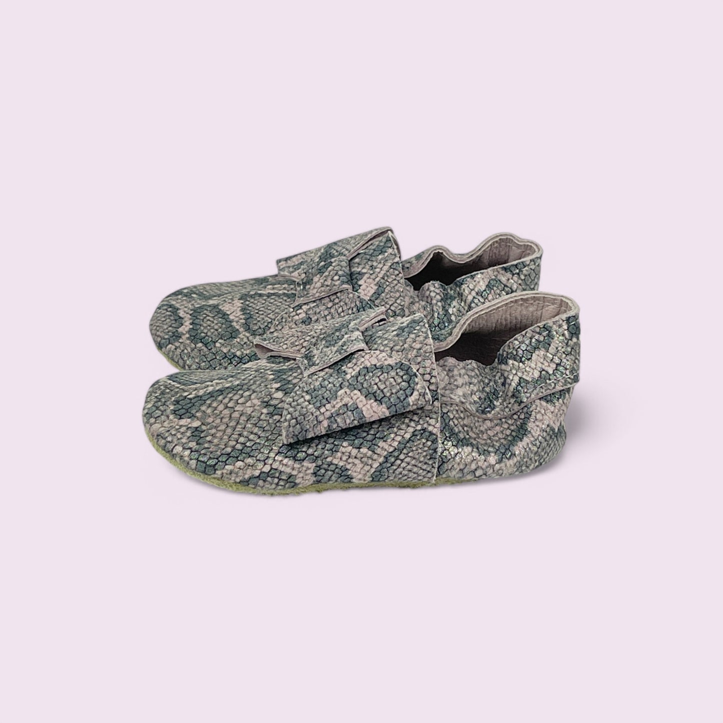 Baby Krabbelschuhe aus Leder