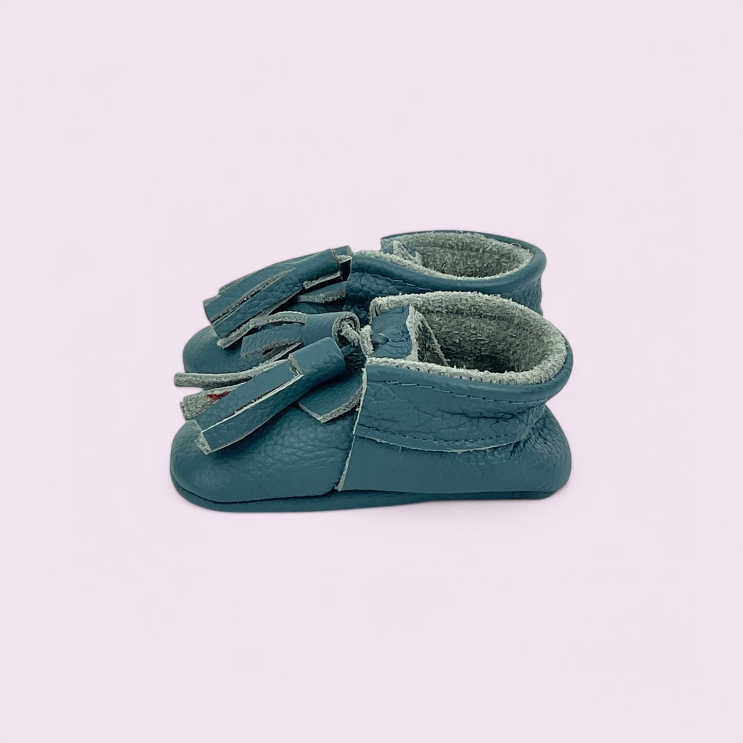 Baby Krabbelschuhe aus Leder