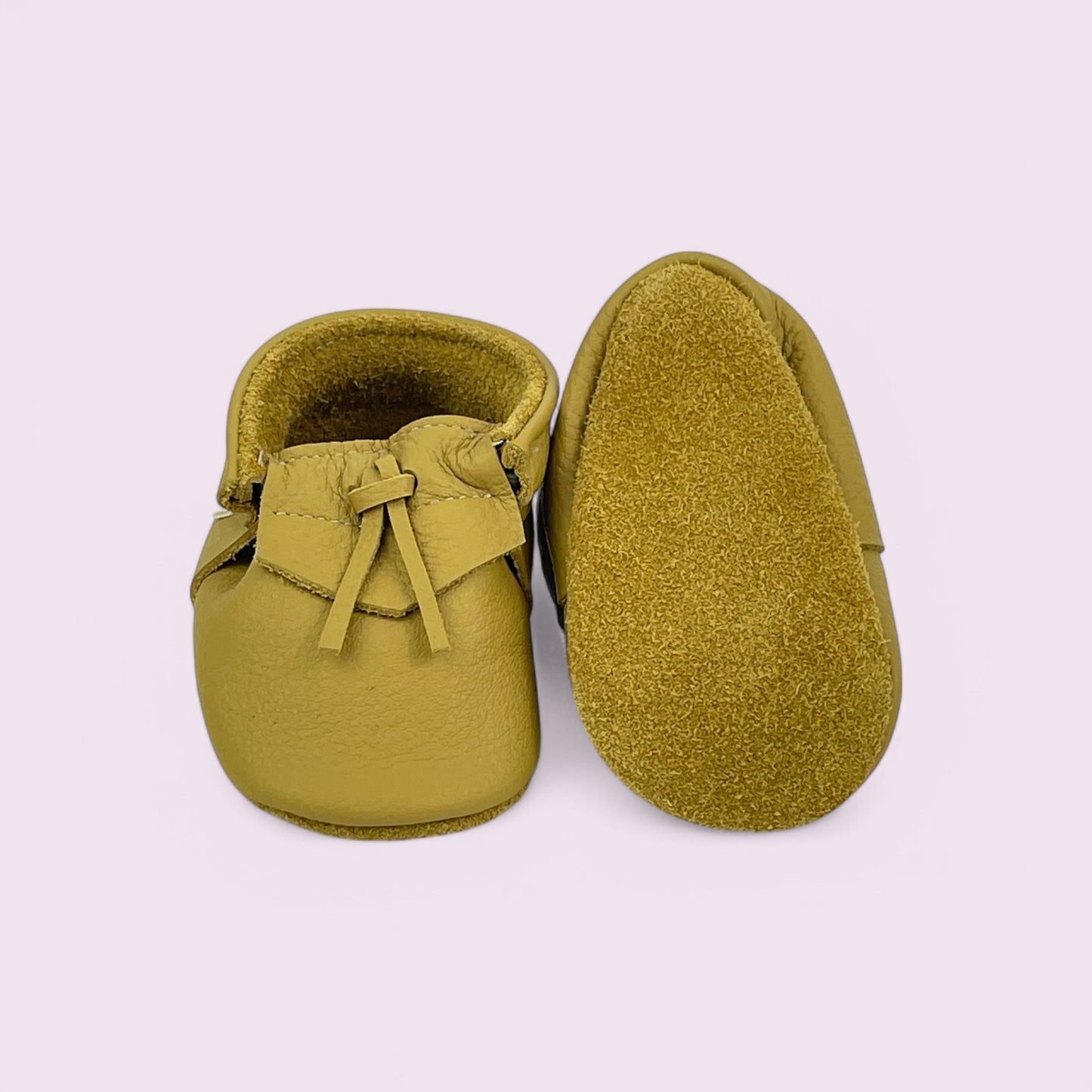 Baby Krabbelschuhe aus Leder