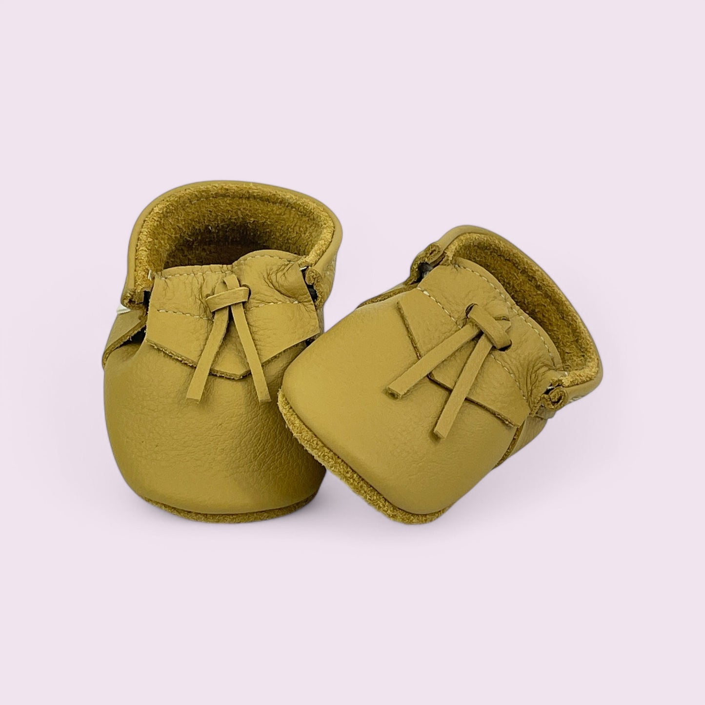 Baby Krabbelschuhe aus Leder