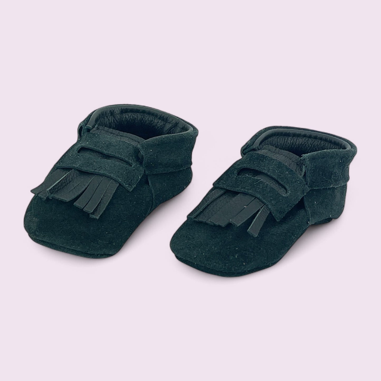 Baby Krabbelschuhe aus Leder