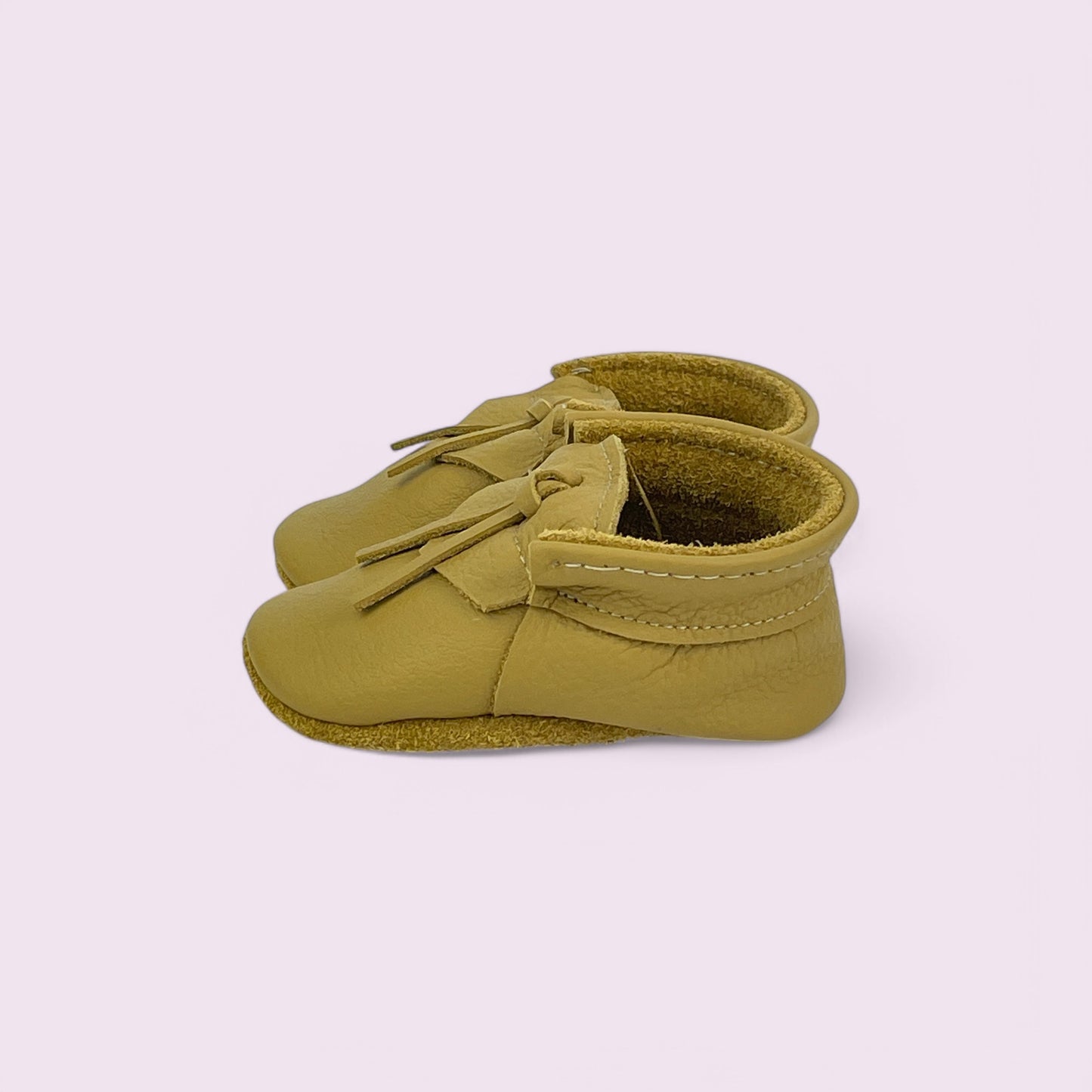 Baby Krabbelschuhe aus Leder