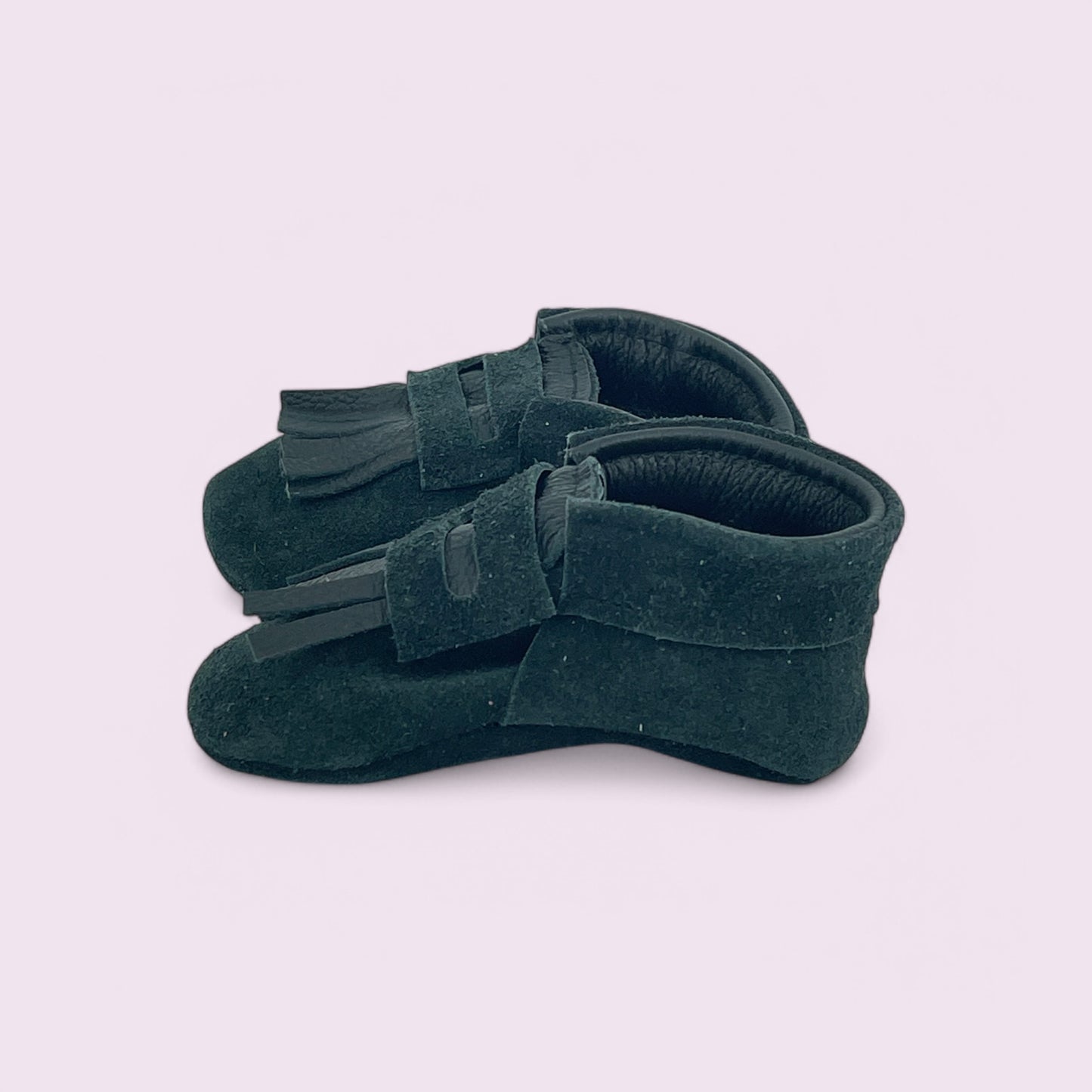 Baby Krabbelschuhe aus Leder