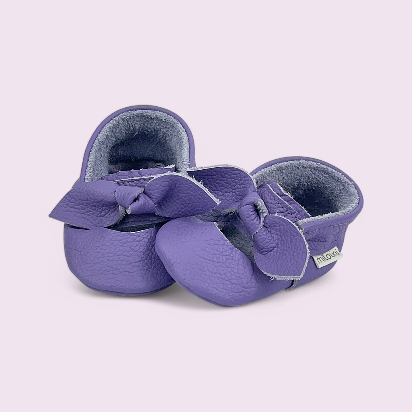 Baby Krabbelschuhe aus Leder