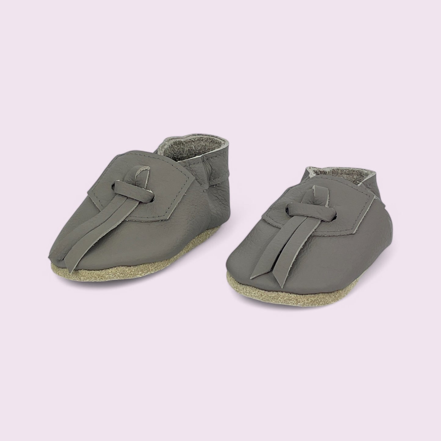 Baby Krabbelschuhe aus Leder