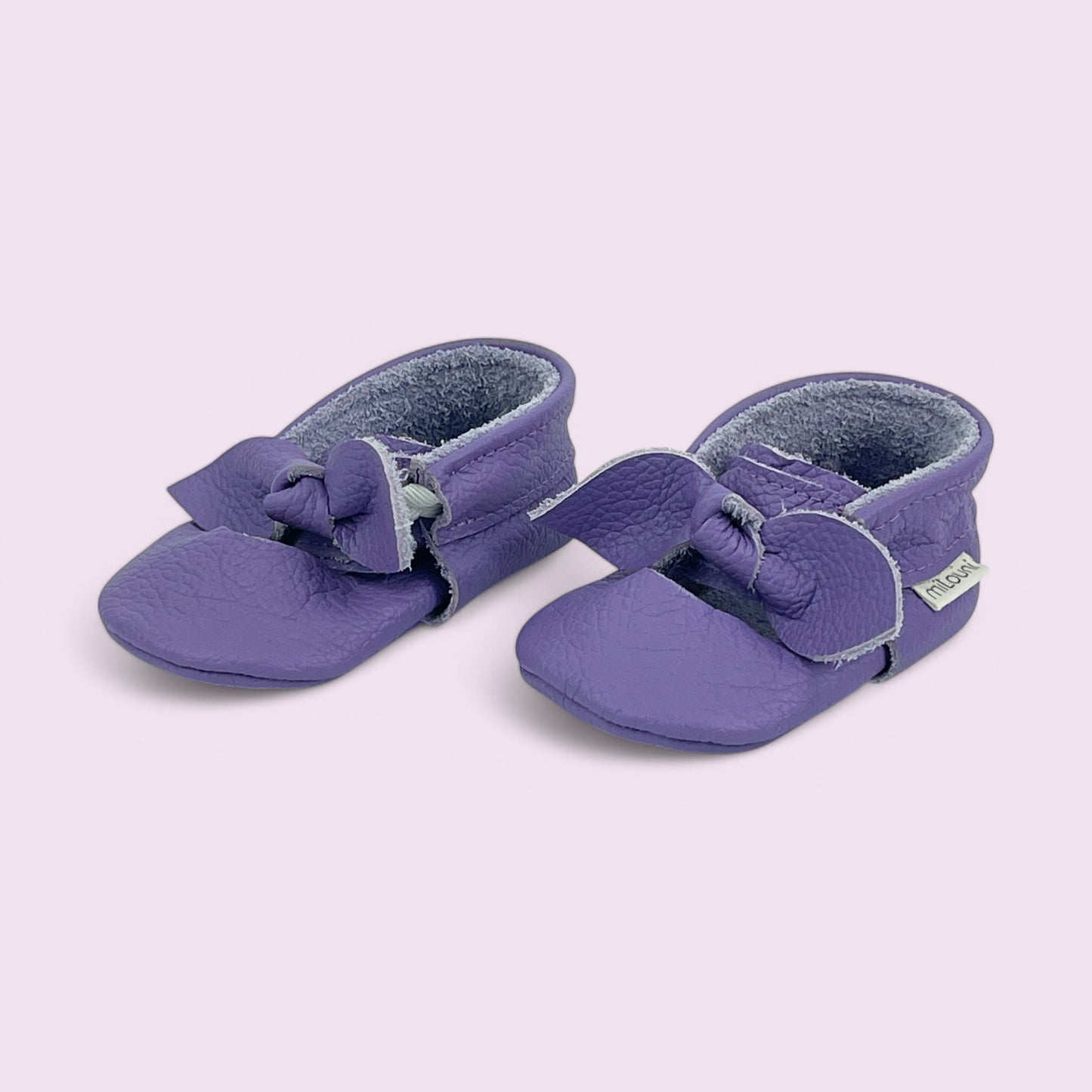 Baby Krabbelschuhe aus Leder